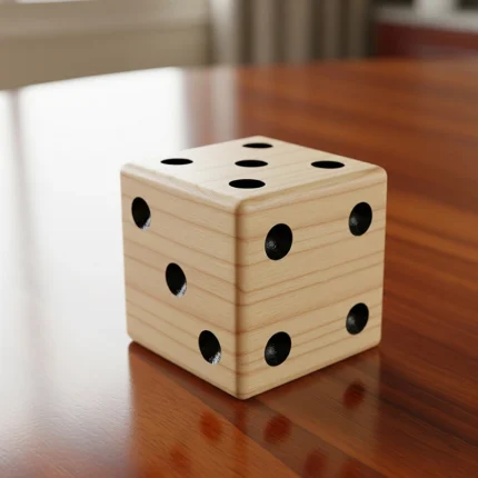 تاس چوبی